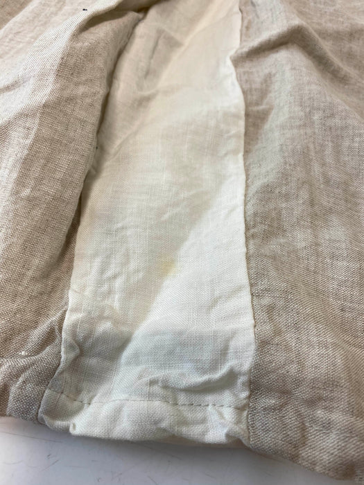 used Restoration Hardware Baby & Child Washed Organic Linen Crib Sheet