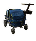 used Gladly Family Anthem4 Classic 4 Seater All Terrain Wagon Stroller, Neon Indigo