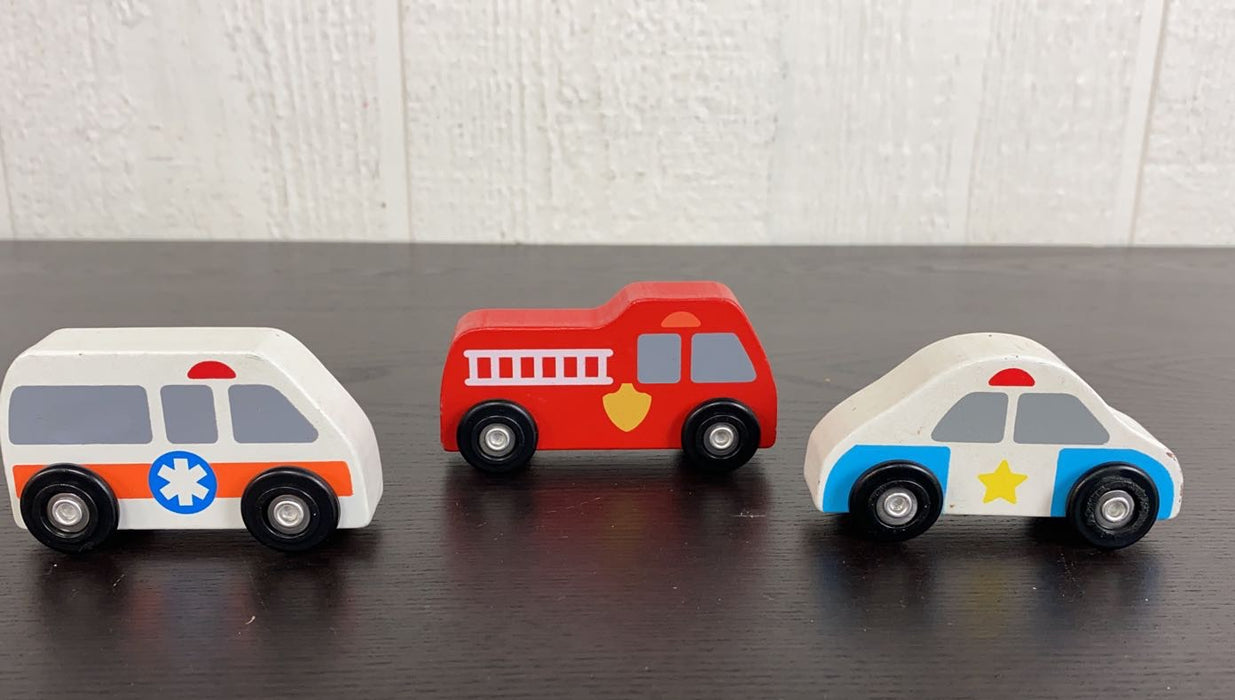 used BUNDLE Melissa & Doug Wooden Vehicles