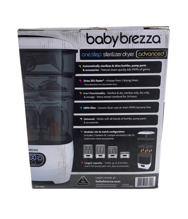 secondhand Baby Brezza Sterilizer And Dryer Advanced