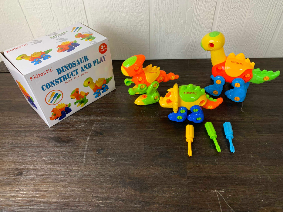 used Kidtastic Dinosaur Construct And Play