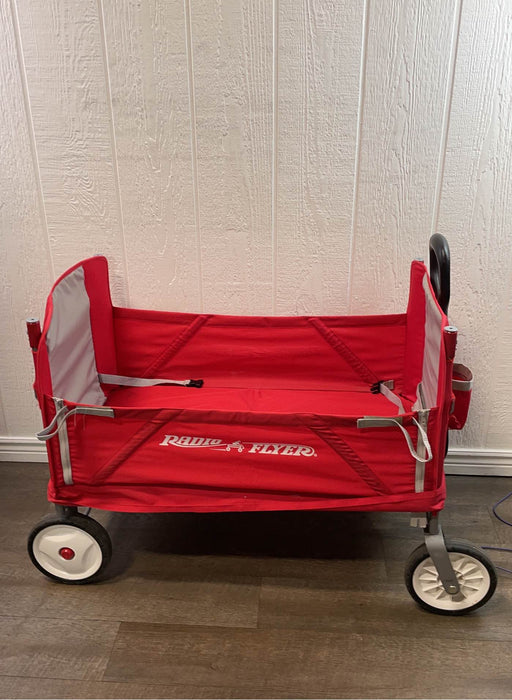 used Radio Flyer 3 In 1 EZ Fold Wagon With Canopy