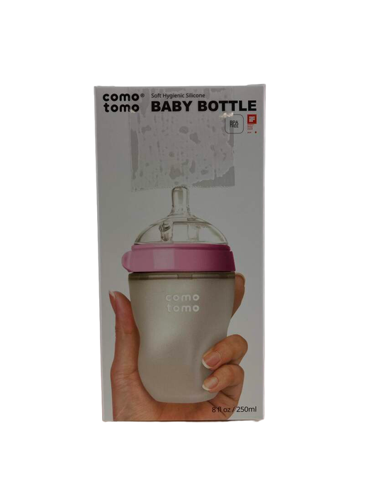 used Comotomo Bottle, Pink, 8oz