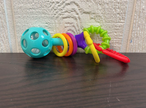 used Sassy Peek-A-Boo Bead Rattle