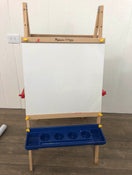 used Melissa & Doug Deluxe Standing Wooden Art Easel