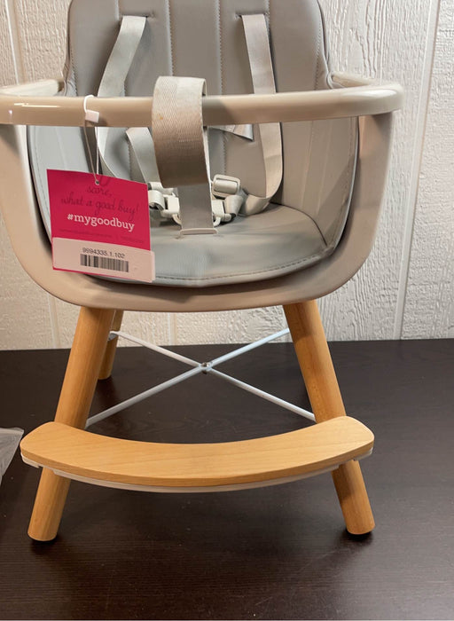 secondhand Baby Joy Convertible Wooden High Chair