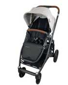 secondhand UPPAbaby CRUZ V2 Stroller, 2023, Anthony(White and Grey Chenille)