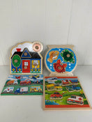 used BUNDLE Wooden Puzzles