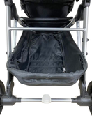 used Mockingbird Single to Double Stroller, 2023, Silver with Penny Leather, Windowpane, Sea