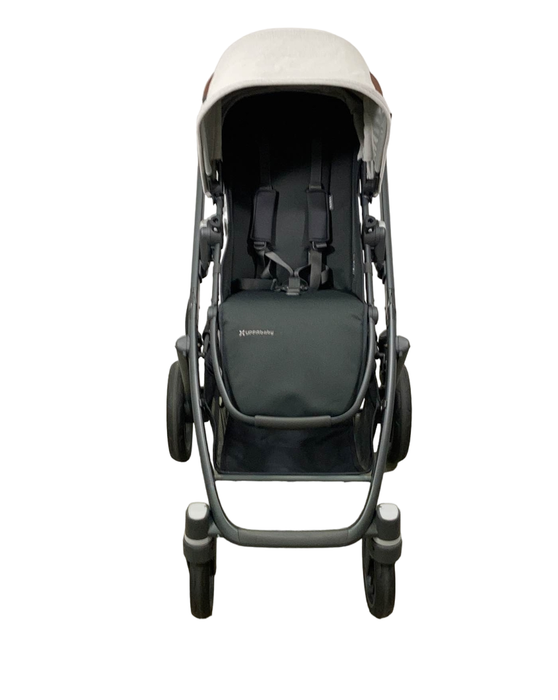 UPPAbaby VISTA V2 Stroller, 2022, Anthony (White & Grey Chenille)