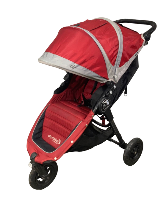 used Baby Jogger City Mini GT Single Stroller, Crimson