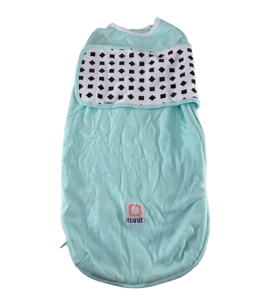 used Nanit Breathing Wear Swaddle, Mint, Large (3-6m)