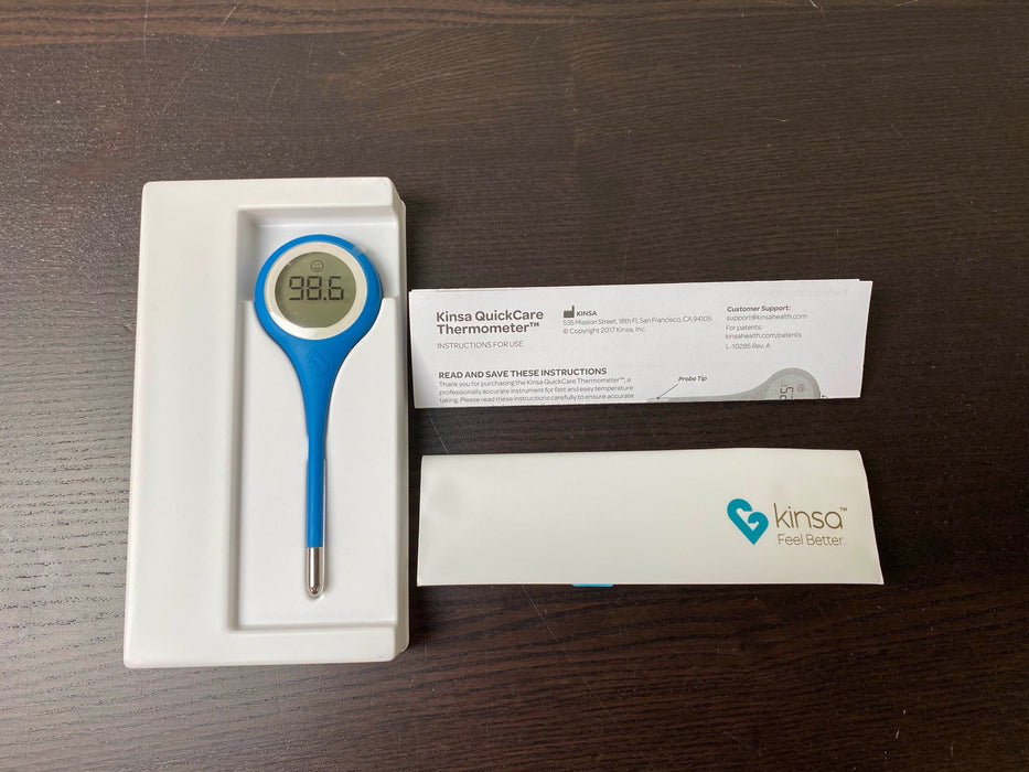 secondhand Kinsa QuickCare Bluetooth Digital Thermometer