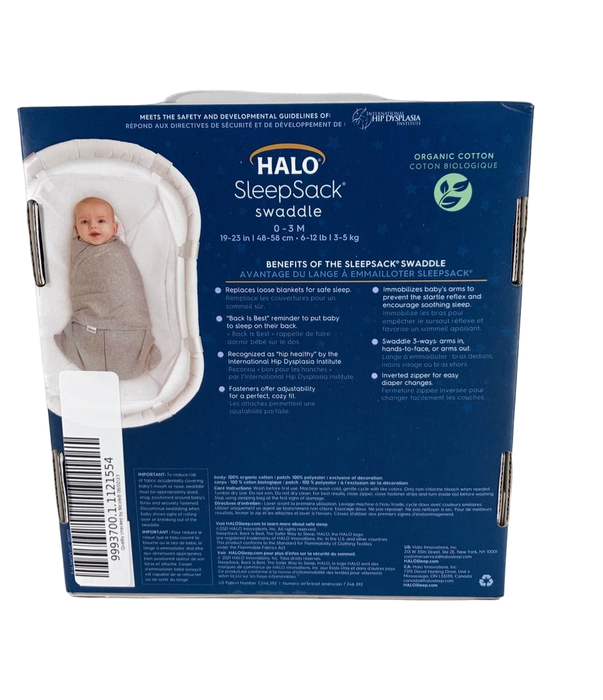 secondhand Halo Swaddle Organic Cotton Gift Box