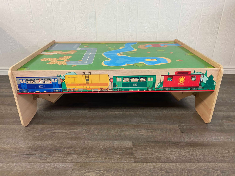 used Wooden Train Table