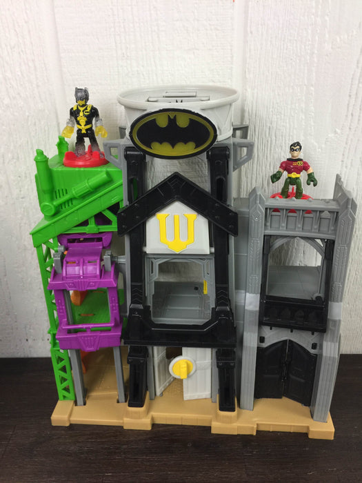 secondhand Fisher Price Imaginext Bat Cave Playset