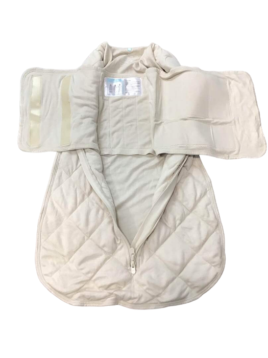 secondhand Dreamland Weighted Swaddle, Beige, 0-6 months