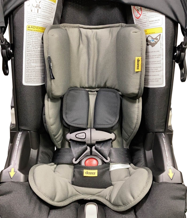 Doona Infant Car Seat & Stroller Combo, 2023, Nitro Black