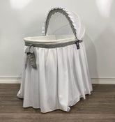 used Badger Basket Elite Oval Bassinet