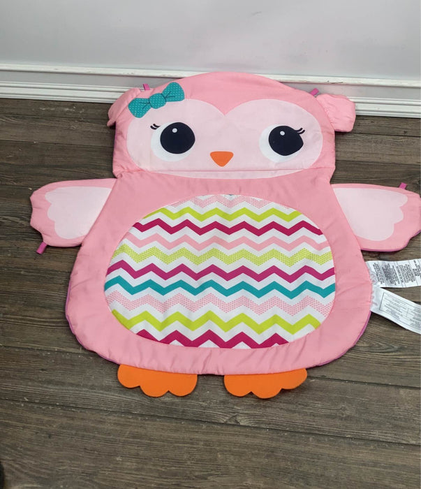 secondhand Bright Starts Tummy Time Prop & Play Mat, Owl