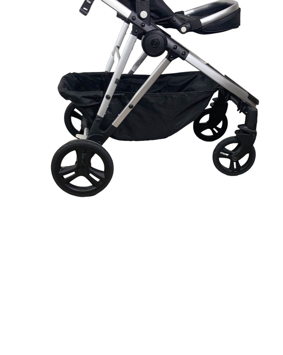 secondhand Mockingbird Single to Double Stroller, 2023, Silver with Penny Leather, Windowpane, Bloom