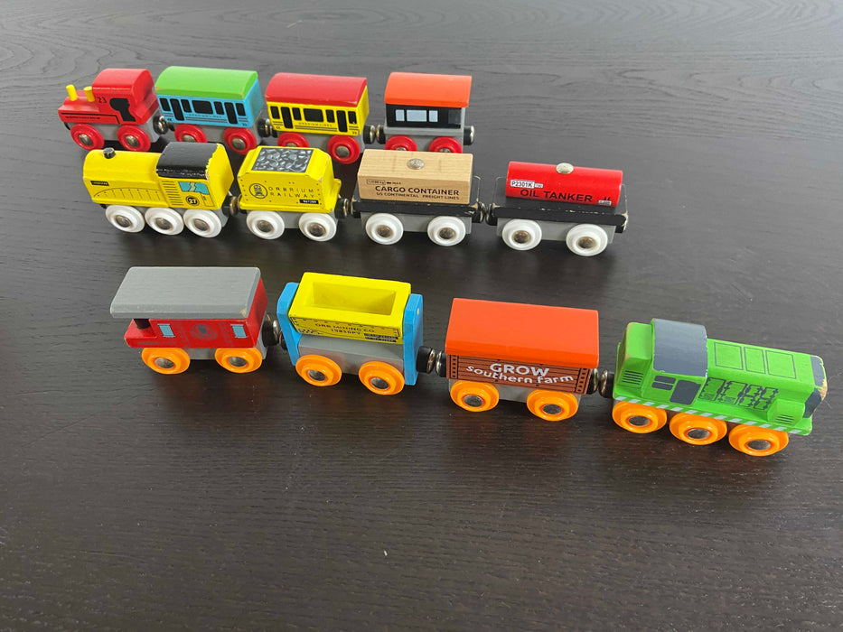 used Orbrium Toys Wooden Trains