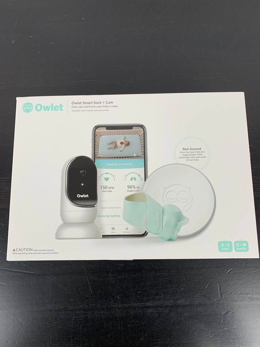 used Owlet Smart Sock Monitor Duo