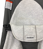 used BabyBjorn Bouncer Balance, Dark Grey/Grey, Black Frame