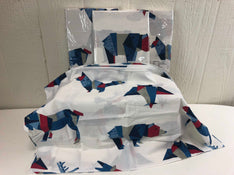 used Company Kids Origami Animals Bedding Collection