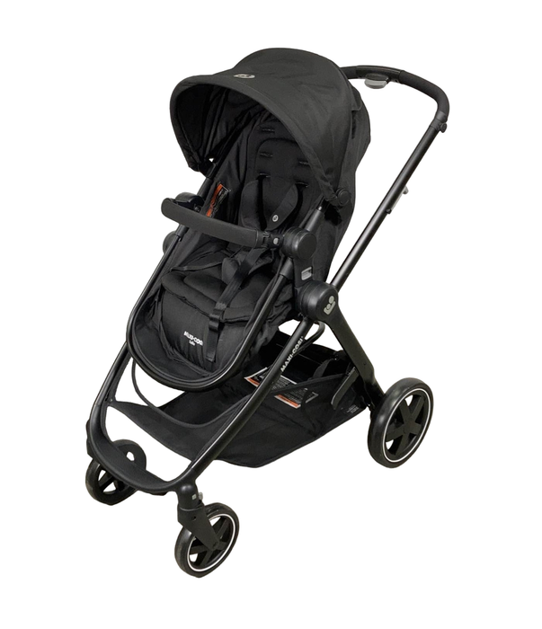 used Maxi-Cosi Zelia 5-in-1 Modular Travel System, 2022, Midnight Black