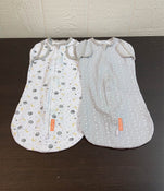 used Summer Infant SwaddleMe Arms Free Convertible Pod 2pk, Large