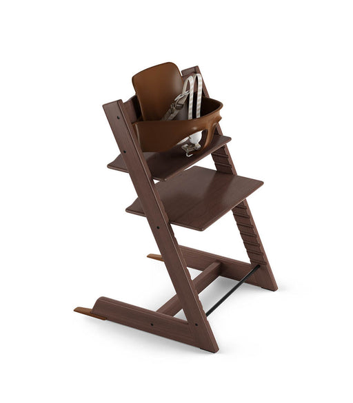 used Stokke Tripp Trapp High Chair With Baby Set, Walnut