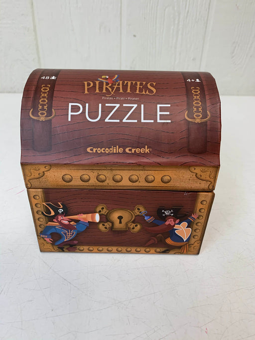 used Crocodile Creek Pirates Treasure Fun Puzzle