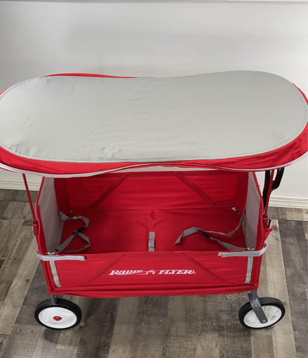 Radio Flyer 3-in-1 EZ Fold Wagon With Canopy