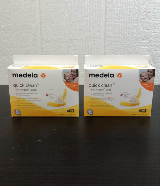 secondhand Medela Quick Clean Micro Steam Bags, Box of 5, 2Pk