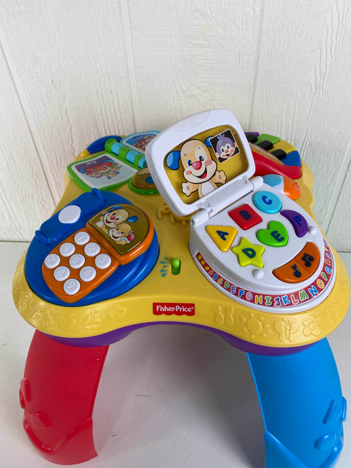 secondhand Fisher Price Laugh & Learn Puppy and Friends Learning Table