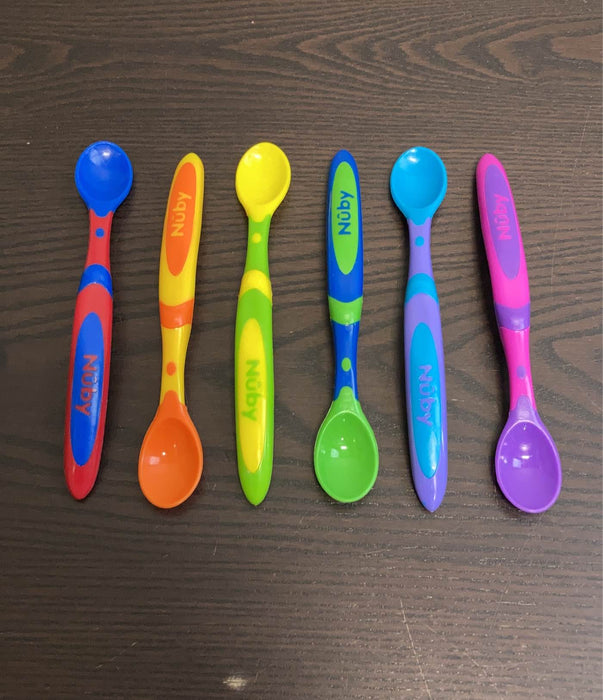 used BUNDLE Feeding Gear, -Nuby Spoons