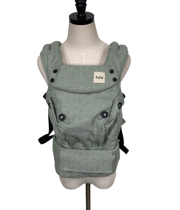 Baby Tula Explore Baby Carrier, Linen, Ash