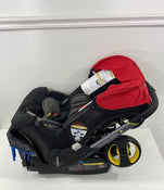 used Doona Infant Car Seat & Stroller Combo, 2021, Flame Red