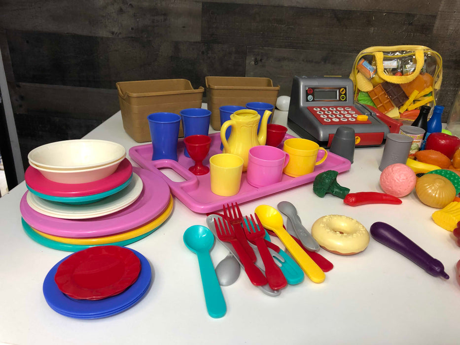 used BUNDLE Play Food and Dishes