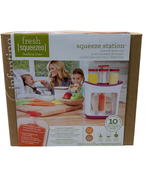 used Infantino Squeeze Station