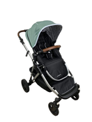 used Mockingbird Single to Double Stroller, 2023, Silver with Penny Leather, Windowpane, Sage