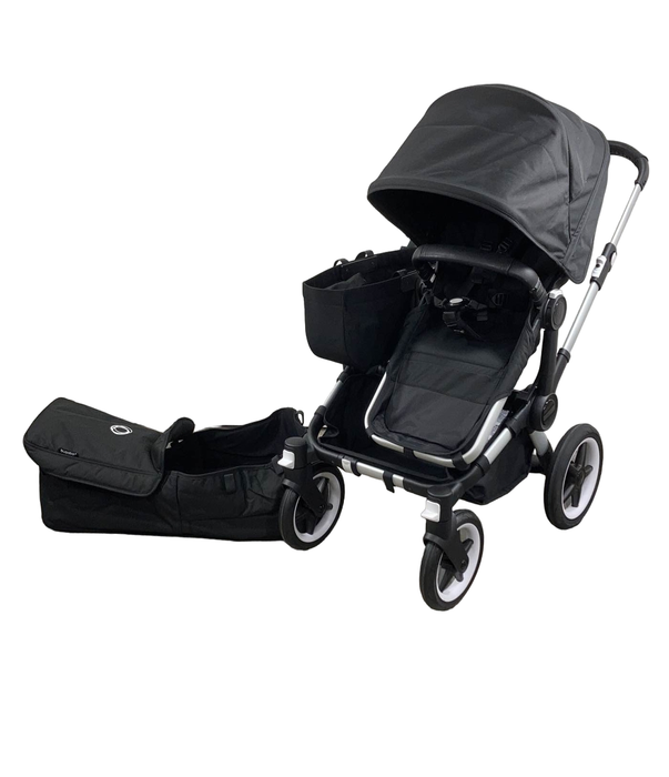 secondhand Bugaboo Donkey 5 Stroller Mono, 2022, Midnight Black, Aluminum