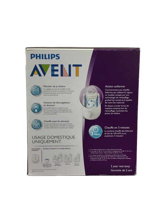 secondhand Philips Avent Fast Bottle Warmer