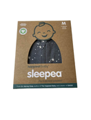 secondhand Happiest Baby Sleepea Swaddle, Medium, Charcoal Gray Stars