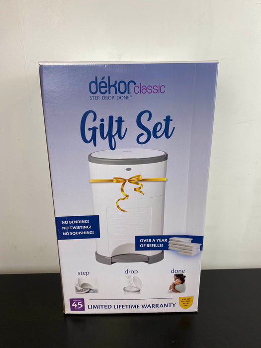 secondhand Diaper Dekor Classic Diaper Pail Gift Set