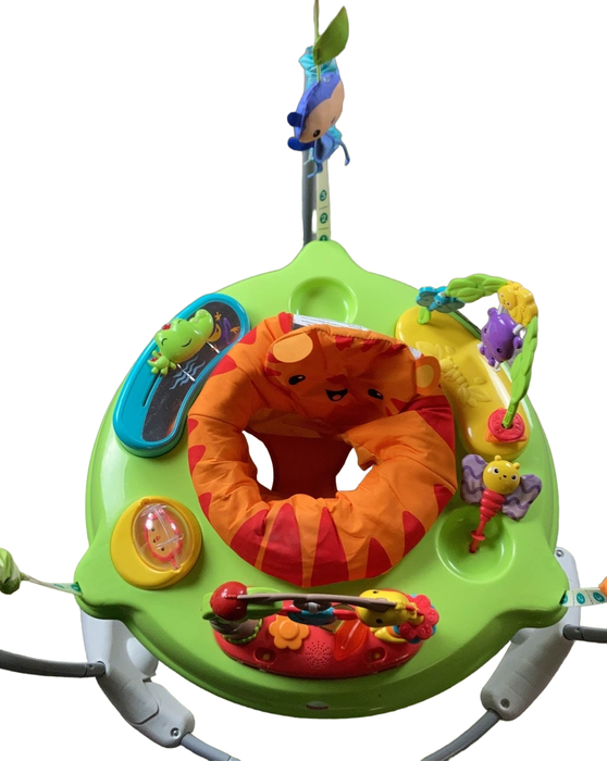 secondhand Fisher Price Jumperoo Activity Center, Roaring Rainforest