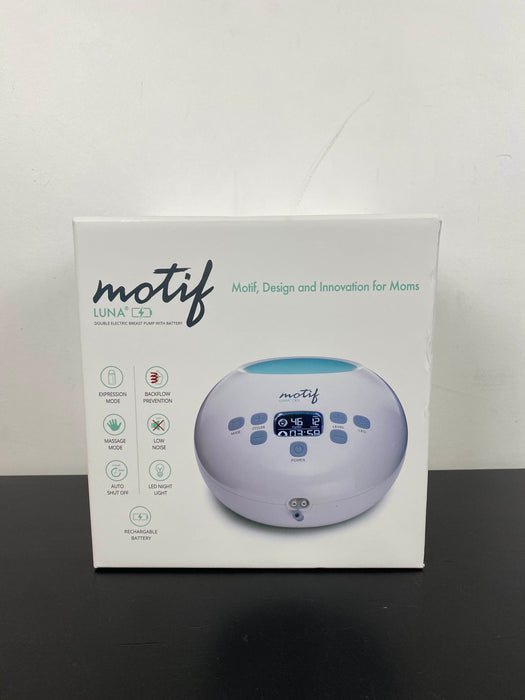 used Motif Medical Luna with Battery Double Electric Breast Pump