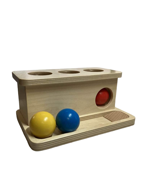 secondhand Monti Kids Push Balls Toy