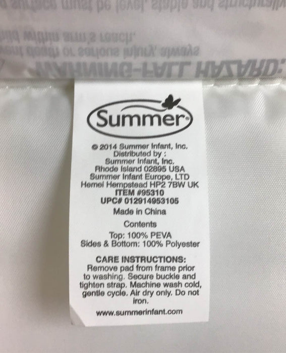 used Summer Infant Safe Surround Changing Pad